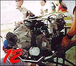 Bolting on the Rotax 912 Engine