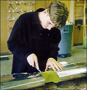 Central Kitsap Junior High School students build the STOL CH 701