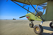 Zenair STOL on the beach