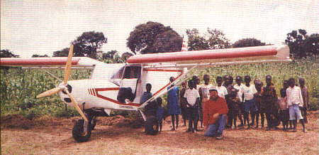 Capt. Bill Norton and his Sky Jeep STOL CH 701