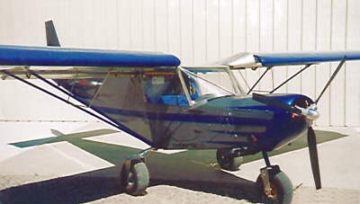 Clarence Wood's STOL CH 701 with Rotax 914 installation