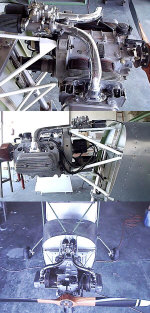 VW engine installation in a Zenair STOL CH 701 - Brazil