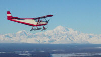 Mt. McKinley in the background...