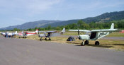 Quality Sports Planes Open Hangar Day in Cloverdale, California