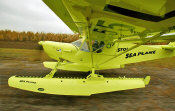 Zenair STOL - wing camera view