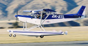 STOL CH 701 on custom amphib floats