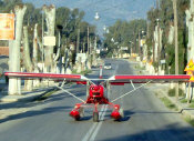 Kostas Rossidis (Athens, Greece) in his amphibian STOL CH 701