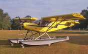 STOL CH 701 on custom amphib floats