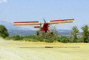 short take-off at altitude...