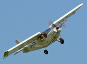 STOL CH 701 banking turn