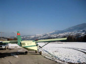 STOL CH 701 on snow