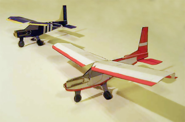 stick and paper model airplane kits