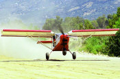 Zenair CH 701: Short take-off from a dirt strip