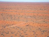 Australian desert flying