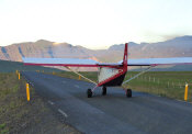 STOL CH 701 in Iceland