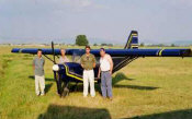 STOL CH701 on a grass field