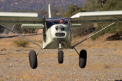 STOL Landing on Riverbed