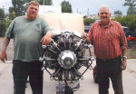 Custom Rotec radial engine installation