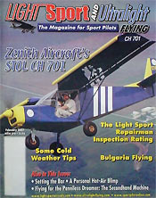 Light Sport and Ultralight Flying magazine, February 2007 issue