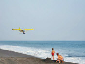 Beach flying...