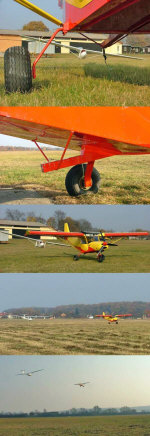 Glider towing with the Zenair CH701