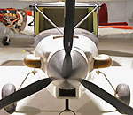 turboprop installation: Garret JFS100-13 turbine on the STOL CH 701