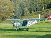 STOL CH 701 on the farm