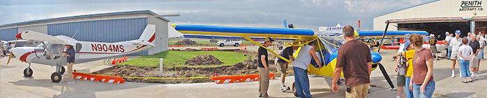 STOL CH 750 aircraft at the Open Hangar Day 2010