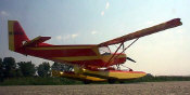 STOL CH701 on pontoons