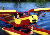 STOL CH 701 on amphib floats