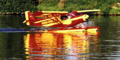 STOL CH 701 on amphib floats