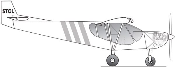 STOL CH 750 with UL Power firewall-forward