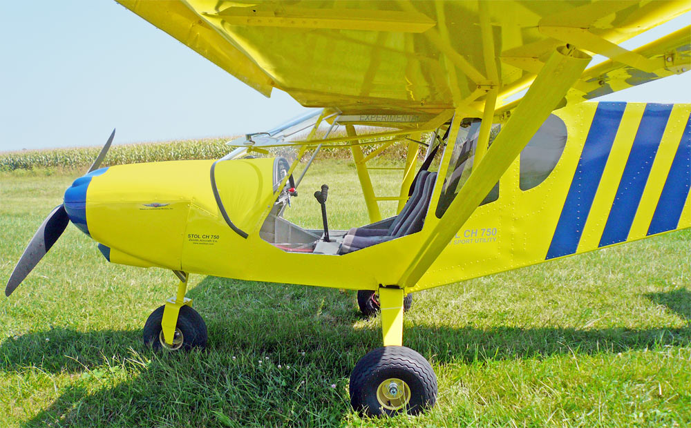 Fisker Dum Slået lastbil Cabin - STOL CH 750 light sport utility airplane from Zenith Aircraft  Company - the ultimate short take-off and landing sport kitplane