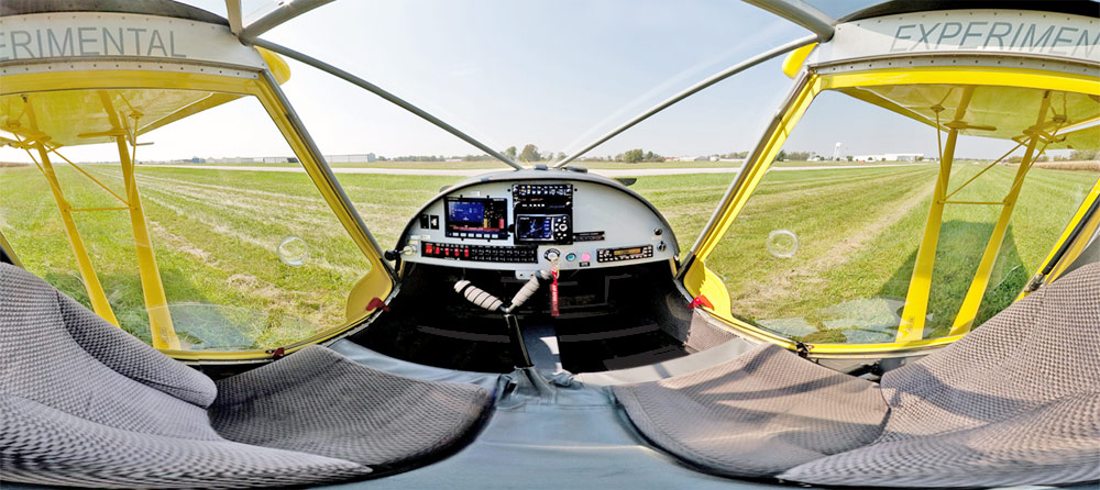 STOL CH 750 Cabin - WIDE ANGLE VIEW