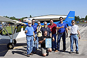 First flight of the EAA staff built CH 750