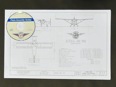 The blueprints (plans) and photo assembly manuals (on CD-ROM)