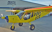 Marc Cook, Kitplanes magazine editor, in the STOL CH 750