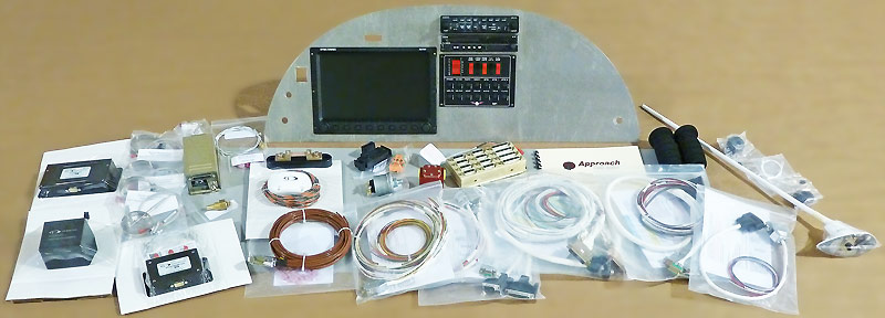 STOL CH 750 custom instrument panel kit