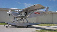 STOL CH 801 equipped with 2200 amphibious floats