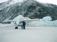 STOL CH 801 on glacier