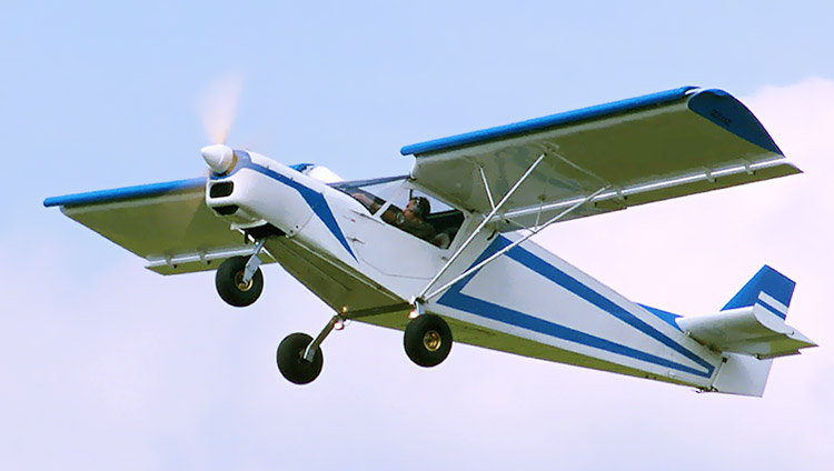 STOL CH 701 with leading edge slats