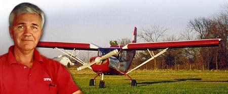 Art Mitchell and his STOL CH 801