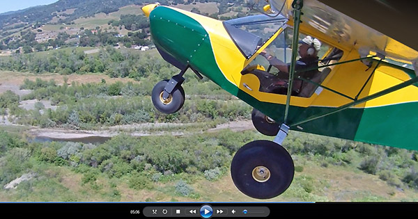 STOL CH 701 Flight Demonstration