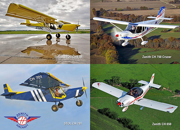 Zenith kit airplanes