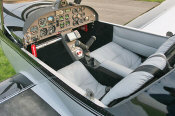 Instrument panel and plush seats