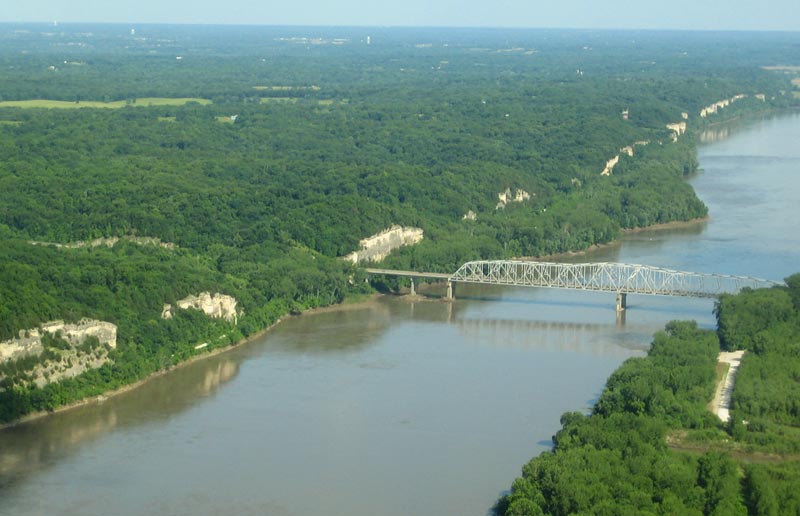 Missouri River Missouri. the Missouri River near