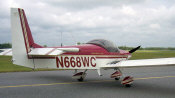 A factory-built Zodiac XL S-LSA powered by a Continental O-200 engine (100 hp).