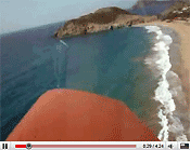 Flying the beaches...
