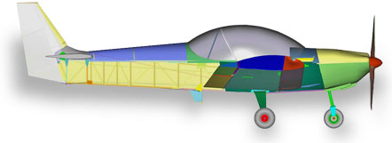 ZODIAC CH 650 side view schematic