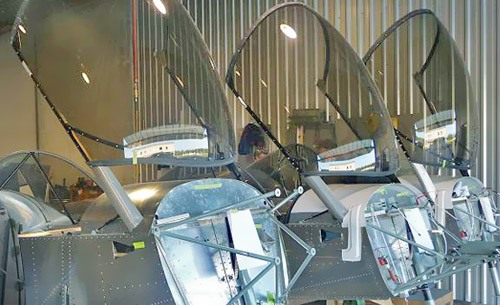Zenith CH 650 Quick Build Kit assemblies - canopy installation